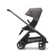 Универсальная коляска 2в1 Bugaboo DRAGONFLY - black/grey melange grey melange