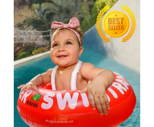 Круг надувной SWIMTRAINER Classic красный (3 мес- 4 лет)