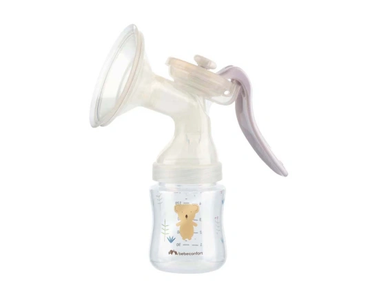Молокоотсос ручной Bebe Confort PHYSIO AIR PP, 150 мл - sand