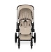 Прогулянкова коляска Cybex PRIAM Style Collection 5.0 - cozy beige (шасі Chrome Brown)