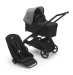 Универсальная коляска 2в1 Bugaboo DRAGONFLY - black/midnight black grey melange