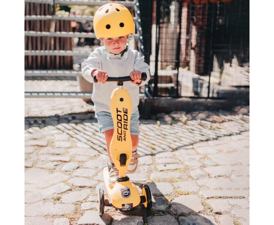 Самокат Scoot and Ride серії Highwaykick-1 лимон,1-5 років