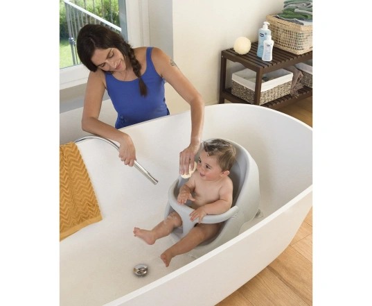 Стільчик для купання Chicco BUBBLE NEST - сірий