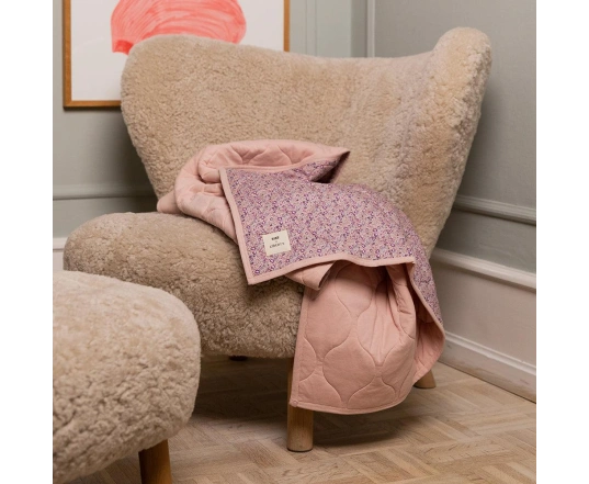Дитяче покривало BIBS Liberty Chamomile Lawn Violet Sky