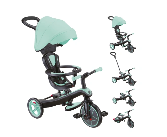 Велосипед дитячий GLOBBER серії EXPLORER TRIKE 4в1 - М'ятний