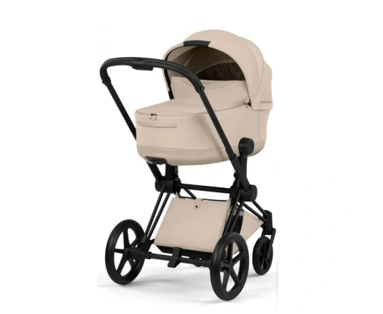 Коляска Cybex PRIAM Style Collection 5.0 - cozy beige (шасі Matt Black)