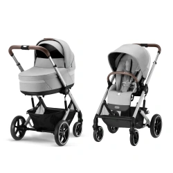 Универсальная коляска 2 в 1 Cybex Balios S Lux Lava Grey - изображение