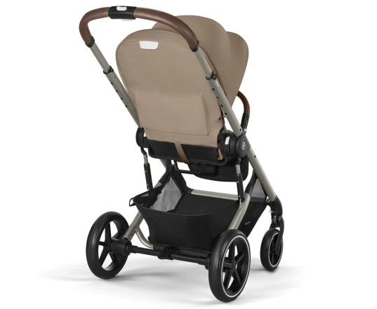 Прогулянкова коляска Cybex BALIOS S LUX TPE - almond beige (з бампером)
