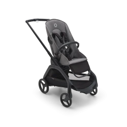 Прогулянкова коляска Bugaboo DRAGONFLY без капюшону - black/grey melange - зображення