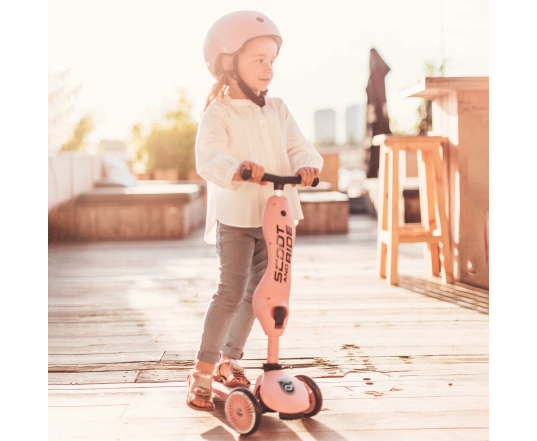 Самокат Scoot and Ride серії Highwaykick-1 пастельно-рожевий, 1-5 років