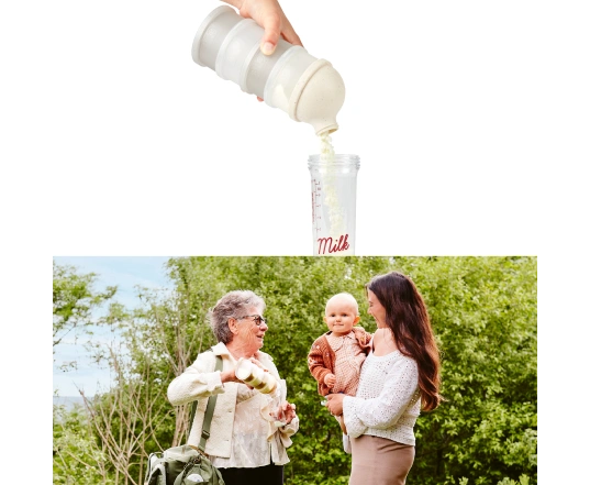 Набор контейнеров Babymoov Babydose - Mineral Sand