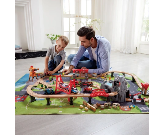 Килим Залізна дорога Play Rug Hape