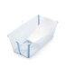 Комплект ванночка для купання Stokke FLEXI BATH та підставка - блакитний