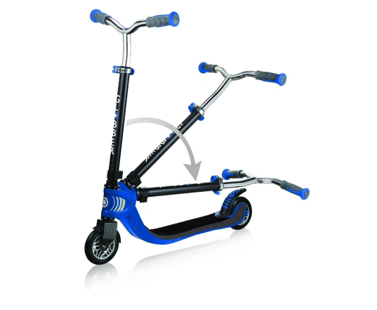 Самокат GLOBBER серії FLOW FOLDABLE 125 чорно-синій, 100кг, 6+