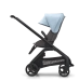 Универсальная коляска 2в1 Bugaboo DRAGONFLY - grafite/midnight black skyline blue