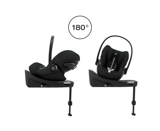 Автокресло Cybex Cloud G-iSize Plus 0-13кг - Moon Black