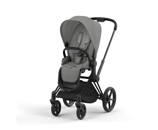 Прогулочная коляска Cybex Priam Mirage Grey  (шасси Matt Black)