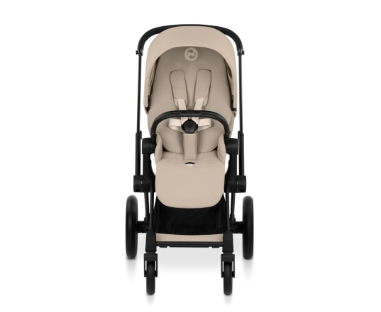 Прогулянкова коляска Cybex PRIAM Style Collection 5.0 - cozy beige (шасі Matt Black)