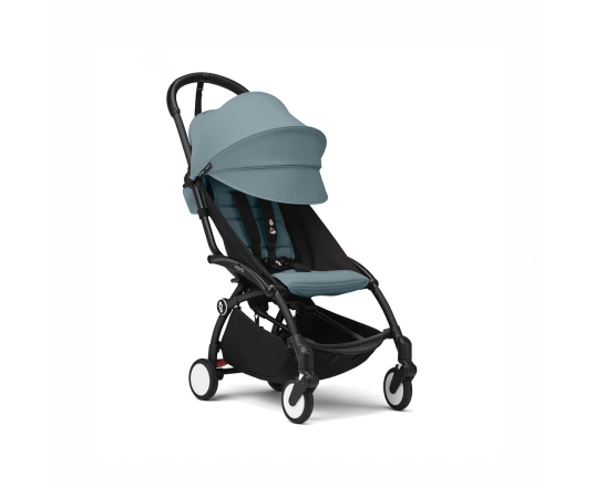 Прогулочная коляска Stokke YOYO³ с 6 месяцев Aqua (шасси Black)