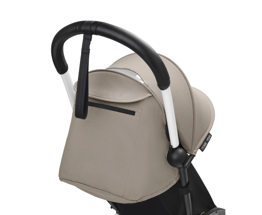 Универсальная коляска 2 в 1 с люлькой newborn shell Stokke YOYO³ Taupe (шасси Black)