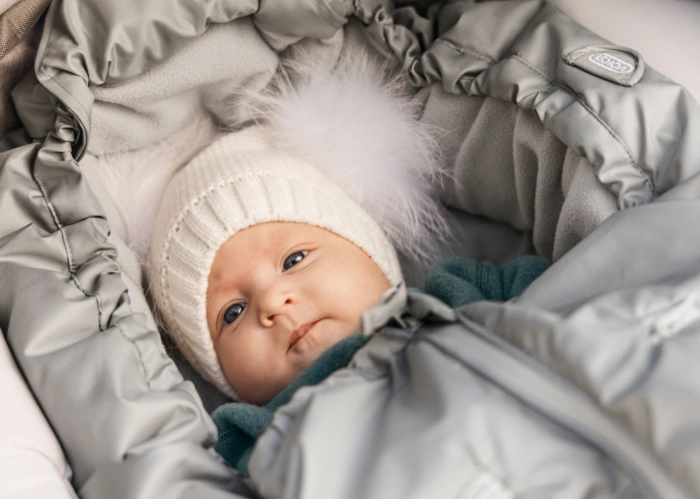 Купить Универсальный конверт VOKSI ACTIVE, Mountain Grey, цвет серый с доставкой по Украине | KIDSLINE-50 - изображение