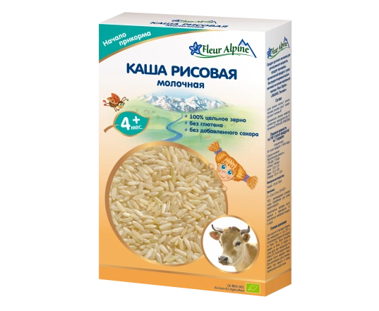 Каша молочна Fleur Alpine Рисова 200г.