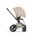 Прогулянкова коляска Cybex PRIAM Style Collection 5.0 - cozy beige (шасі Matt Black)