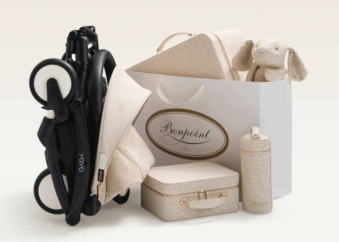 Купить Прогулочная коляска Stokke YOYO³ с 6 месяцев Bonpoint Beige (шасси Black) с доставкой по Украине | KIDSLINE-45 - изображение