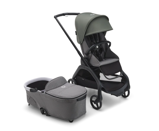 Универсальная коляска 2в1 Bugaboo DRAGONFLY - grafite/midnight black forest green