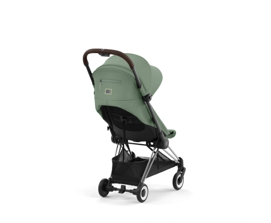 Прогулочная коляска Cybex Coya Chrome Dark Brown/Leaf Green