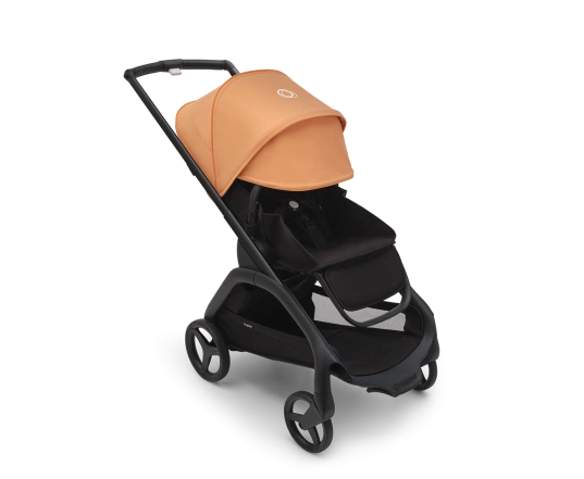 Універсальна коляска 2в1 Bugaboo DRAGONFLY - black/midnight black island coral