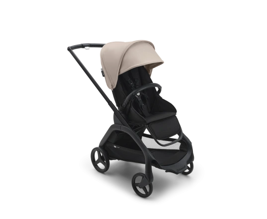 Прогулянкова коляска Bugaboo DRAGONFLY - black/midnight black desert taupe