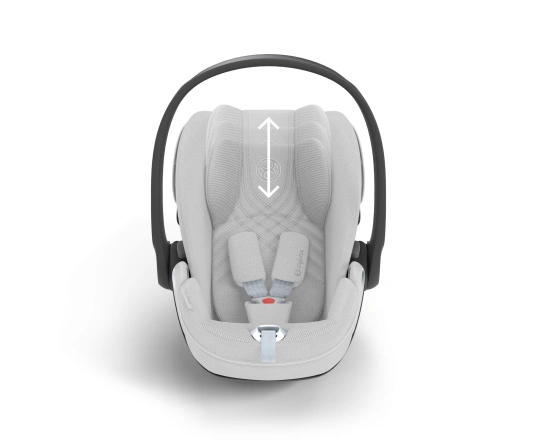 Автокресло Cybex CLOUD T-iSIZE PLUS 0-13кг - platinum white