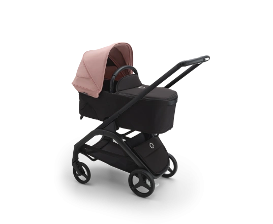 Универсальная коляска 2в1 Bugaboo DRAGONFLY - black/midnight black morning pink