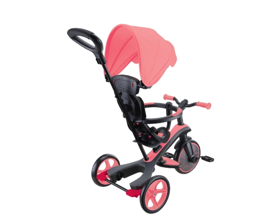 Велосипед дитячий GLOBBER серії EXPLORER TRIKE 4в1 - Рожевий