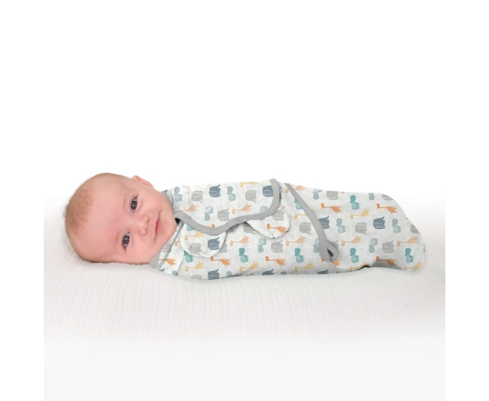 Набір конвертів на липучках Summer Infant Swaddleme Original Bohemian Jungle (2шт)