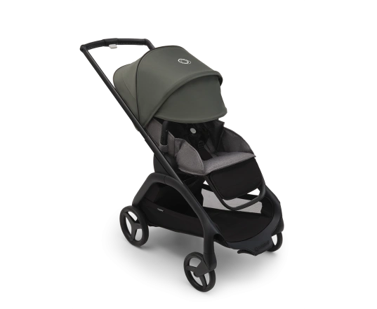 Универсальная коляска 2в1 Bugaboo DRAGONFLY - grafite/midnight black forest green