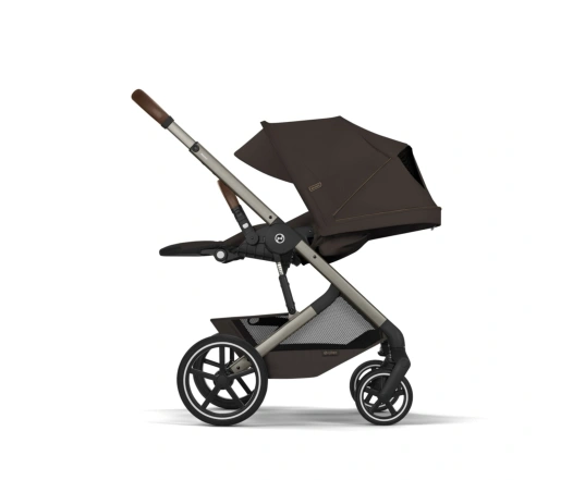 Прогулянкова коляска Cybex BALIOS S LUX TPE 2026 - chocolate brown (з бампером)