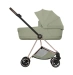 Коляска 2 в 1 Cybex MIOS Style Collection 5.0 - sage green (шасі Rose Gold)