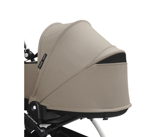 Универсальная коляска 2 в 1 с люлькой newborn shell Stokke YOYO³ Taupe (шасси Black)