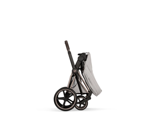 Прогулянкова коляска Cybex PRIAM Style Collection 5.0 - city grey (шасі Chrome Brown)