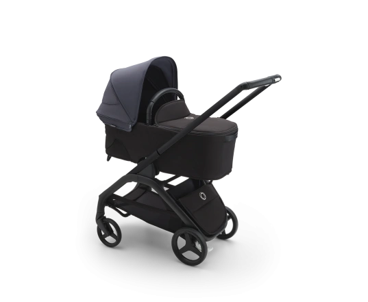 Универсальная коляска 2в1 Bugaboo DRAGONFLY - black/midnight black stormy blue