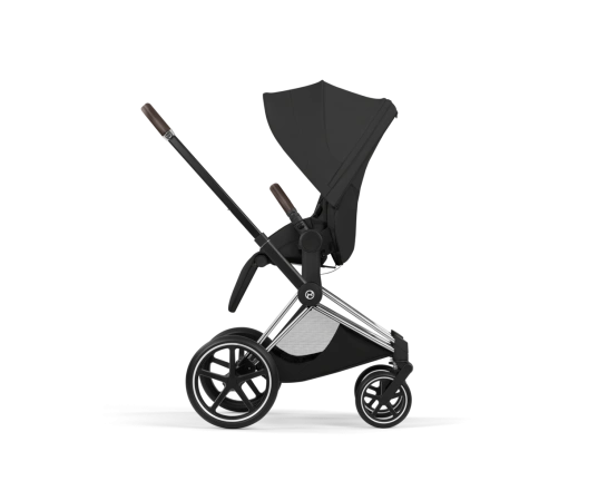 Прогулянкова коляска Cybex PRIAM Style Collection 5.0 - sepia black (шасі Chrome Brown)
