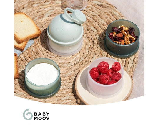 Набор контейнеров Babymoov Babydose - Mineral Green