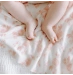 Подарунковий набір Aden + Anais пелюшка з трикотажного мусліну + шапочка rosettes