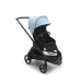 Прогулочная коляска Bugaboo DRAGONFLY - black/midnight black skyline blue