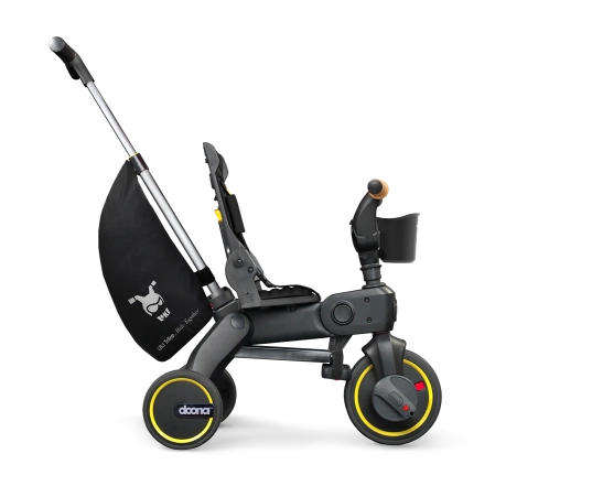 Складной трехколесный велосипед Doona Liki Trike S5 Nitro black