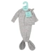Подарунковий набір Aden + Anais спальник з трикотажного мусліну + шапочка heather grey