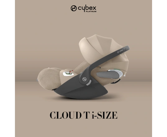 Автокресло Cybex CLOUD T-iSIZE PLUS 0-13кг - cozy beige