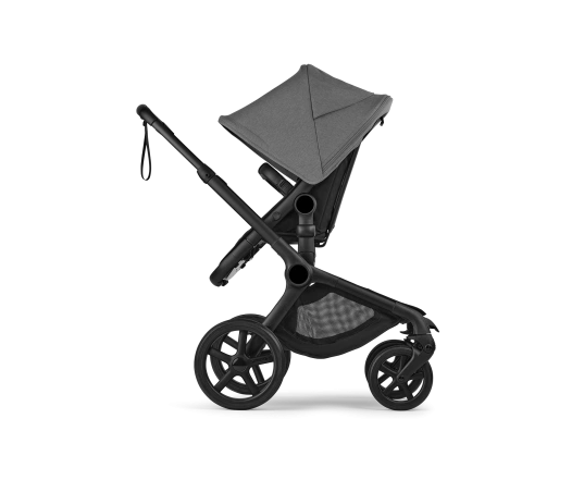 Универсальная коляска 2в1 Bugaboo FOX 5 RENEW - black/heritage black moon grey